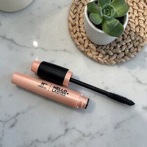 IT Cosmetics Hello Lashes + Volumizing Mascara with Lash Serum Hypoallergenic